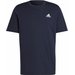 Koszulka męska Essentials Single Jersey Embroidered Small Logo Adidas - granatowa