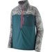 Kurtka męska Houdini Stash 1/2 Zip Patagonia - Wetland Blue w/Rock Wash: Thermal Blue