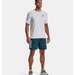 Spodenki męskie Woven Emboss Under Armour - tourmaline