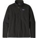 Bluza polarowa męska Better Sweater 1/4 Zip Fleece Patagonia - black