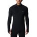 Longsleeve męski Midweight Stretch Half Zip Columbia - Black