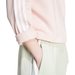 Bluza damska Essentials 3-Stripes French Terry Crop Hoodie Adidas - Sandy Pink