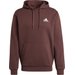 Bluza męska Essentials Fleece Hoodie Adidas - brązowa