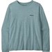 Longsleeve damski P-6 Logo Responsibili Patagonia - Blue Sage