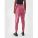Spodnie dresowe damskie TFTRF689 4F - ciemny róż