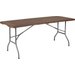 Stół cateringowy, bankietowy rozkładany 180cm Outtec - wooden