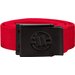 Pasek do spodni Embossed Webbing Belt Hilltop Pitbull West Coast - red