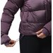 Kurtka puchowa z szelkami damska Amaze Puff Hooded Jacket Columbia - fig high shine