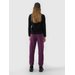 Spodnie dresowe damskie TTROF1013 4F - ciemny fiolet