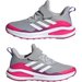 Buty FortaRun Elastic Lace Top Strap Jr Adidas - różowe/szare