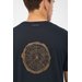 Koszulka męska Rune Bamboo Man Viking - granatowy