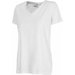 Koszulki damskie H4L22 TSD352 2szt 4F - biała/różowa