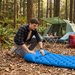 Materac trekkingowy dmuchany 238x70x5cm Outtec - niebieski