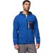 Polar męski Fast Trek Overlay Hooded Columbia - Mountain Blue, Cool Navy