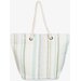 Torba Shopper Sunseeker 30L Beach Bag Roxy - bright white kamuela stripe s