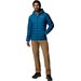 Kurtka puchowa męska Delta Ridge II Down Hooded Columbia - Phoenix Blue