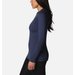 Longsleeve damski Midweight Stretch Long Sleeve Top Columbia - granatowy