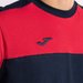 Koszulka męska Crew V Short Sleeve Joma - navy red