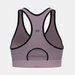 Biustonosz sportowy Mid Keyhole Graphic Under Armour - violet