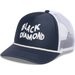 Czapka z daszkiem Flat Bill Trucker Black Diamond - Charcoal-White Wavy Black Diamond