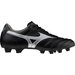 Buty piłkarskie, korki Morelia II Club FG Mizuno - Black/Galaxy Silver/Dark Shadow