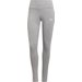 Legginsy damskie Essentials High-Waisted Logo Adidas - szare