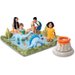 Basen, plac zabaw Park Jurajski 201x201x36cm Intex