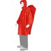 Peleryna przeciwdeszczowa z osłoną na plecak Cape Cube Tatonka - czerwona