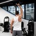 Gryf krótki prosty 40cm Gymtek - 40cm czarny