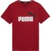 Koszulka juniorska Essentials+ 2 Colour Logo Tee Puma - Intense Red