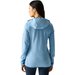 Bluza damska Kadley Midlayer Regatta - washed denim