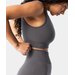 Biustonosz sportowy damski Simply Seamless Bra Carpatree - Urban Grey