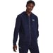 Bluza męska Essential Fleece FZ Hood Under Armour - Midnight Navy/White