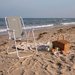 Krzesło ogrodowe, turystyczne, plażowe Marina Outtec - szare