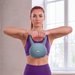 Miękki kettlebell FlexLift 8kg Gymtek - 8kg blue