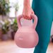 Miękki kettlebell FlexLift 10kg Gymtek - 10kg soft pink