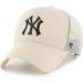 Czapka z daszkiem MLB New York Yankees Branson '47 MVP 47 Brand - biały/kremowy