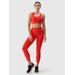 Legginsy damskie TFTIF308 4F - czerwony