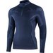 Longsleeve termoaktywny męski Extreme Merino Zip Brubeck - granatowy