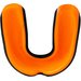 Ochraniacz na szczęki żelowy Overlord - Black/Orange