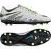 Buty piłkarskie korki Hypervenom Phelon II FG Nike - srebrne