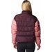 Kurtka puchowa damska Pike Lake II Cropped Columbia - Moonvista, Pink
