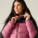 Kurtka puchowa damska Aldthorn Regatta - violet/black