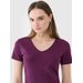 Koszulka damska TTSHF1990 4F - ciemny fiolet