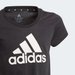 Koszulka juniorska Essentials Big Logo Tee Adidas - czarny