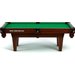 Stół bilardowy z płytą kamienną Exclusive 9 FT - brązowo-zielony