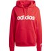 Bluza damska Essentials Linear Hoodie Adidas - Red