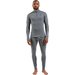 Longsleeve termoaktywny męski The Natural Merino 260 Base Layer Half-Zip Odlo