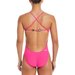 Strój kąpielowy damski Adjustable Crossback Nike Swim - różowy