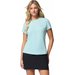 Koszulka damska Zero Rules Light SS Crew Columbia - spray
